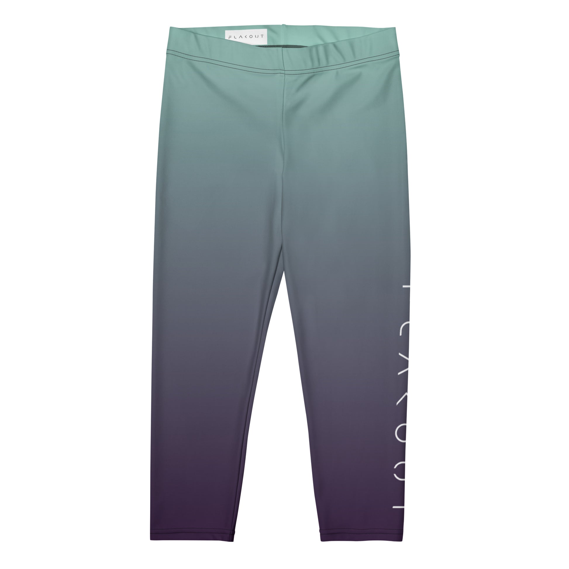 Aqua Nocturne Women's Capri Leggings - FLAKOUT