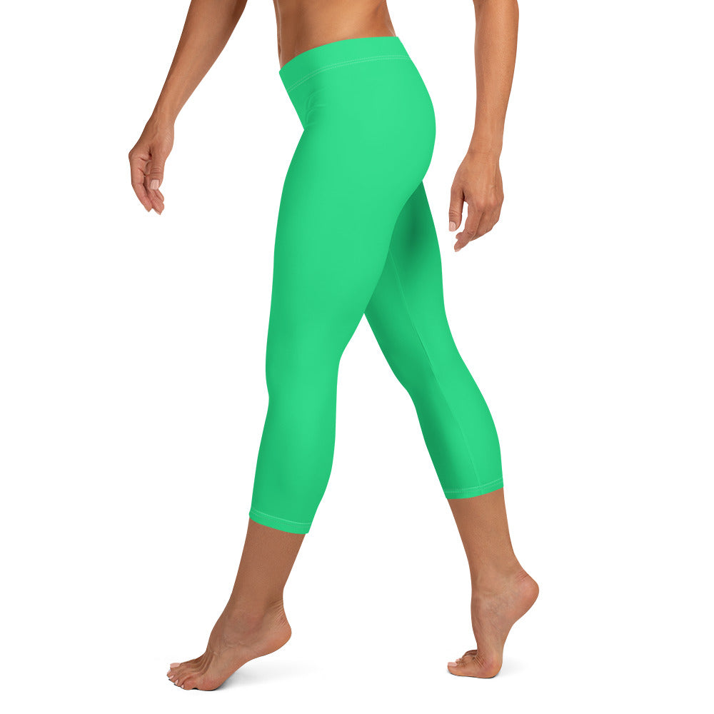 Viridian Vision FLAKOUT Sport Women's Capri Leggings - FLAKOUT