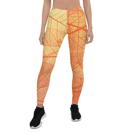 Vermilion Wisps Women's Leggings - FLAKOUT