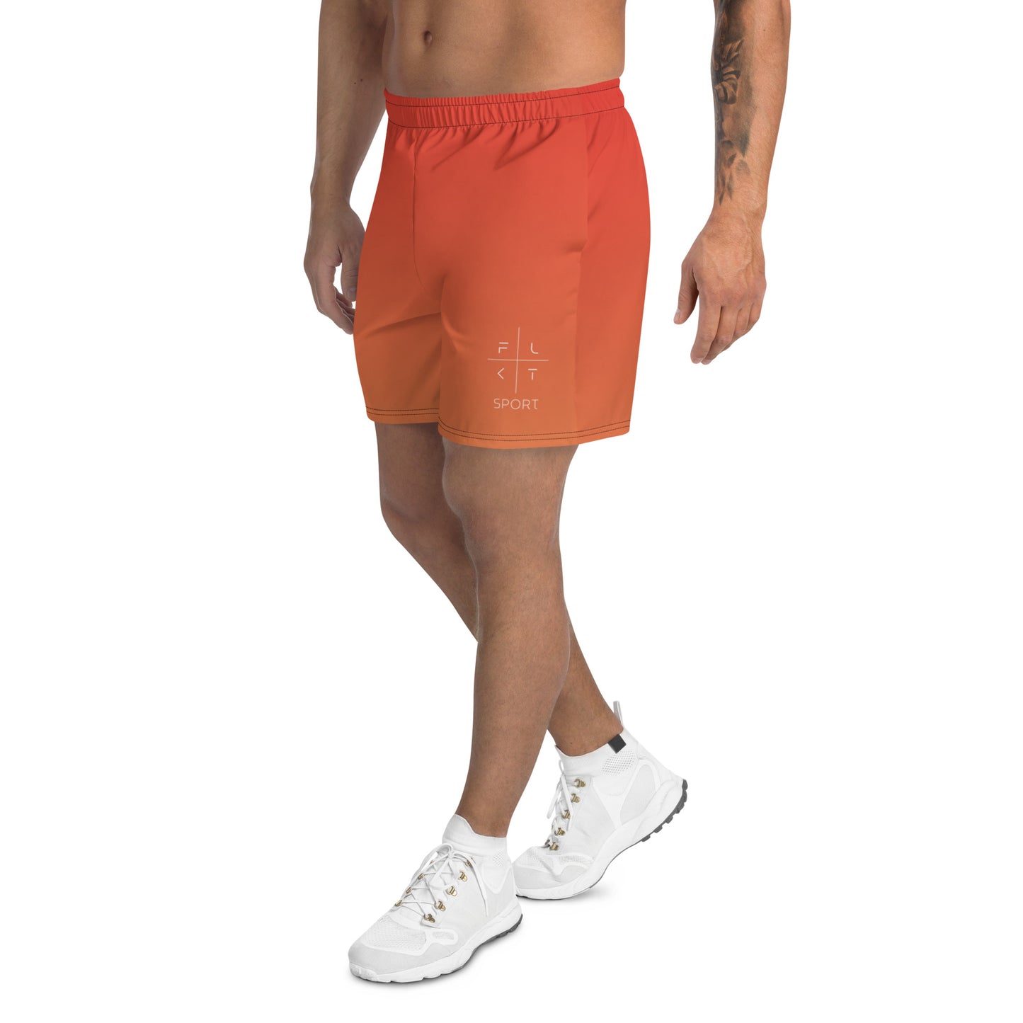 FLAKOUT Sport Flame Kissed Men's Recycled Athletic Shorts - FLAKOUT