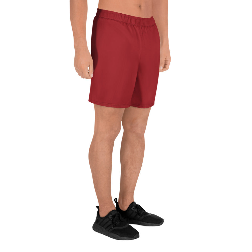 FLAKOUT Sport Firebrick Men's Recycled Athletic Shorts - FLAKOUT