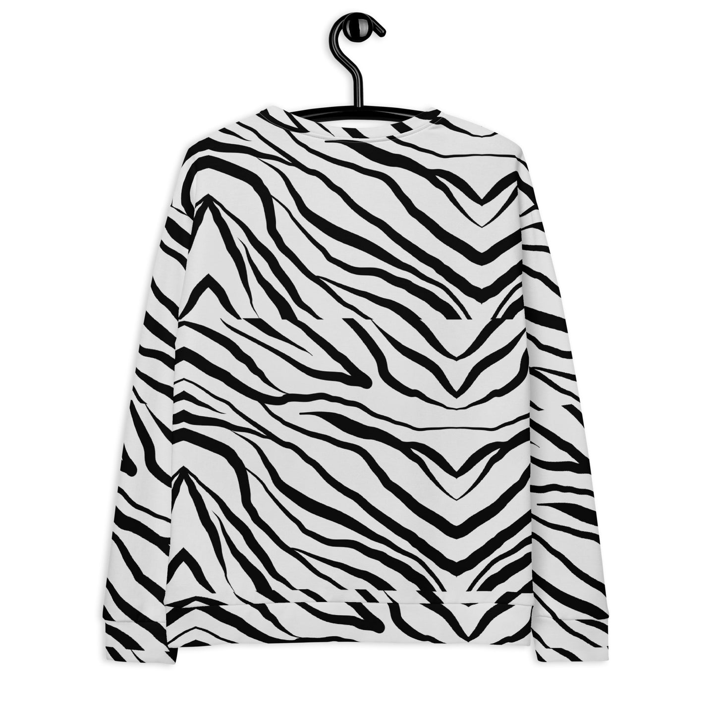 Striped Zebra Vibrance Sweatshirt - FLAKOUT