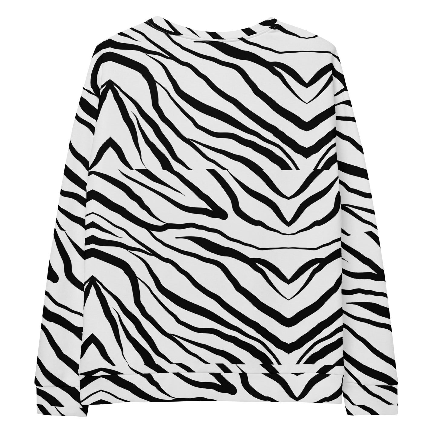 Striped Zebra Vibrance Sweatshirt - FLAKOUT