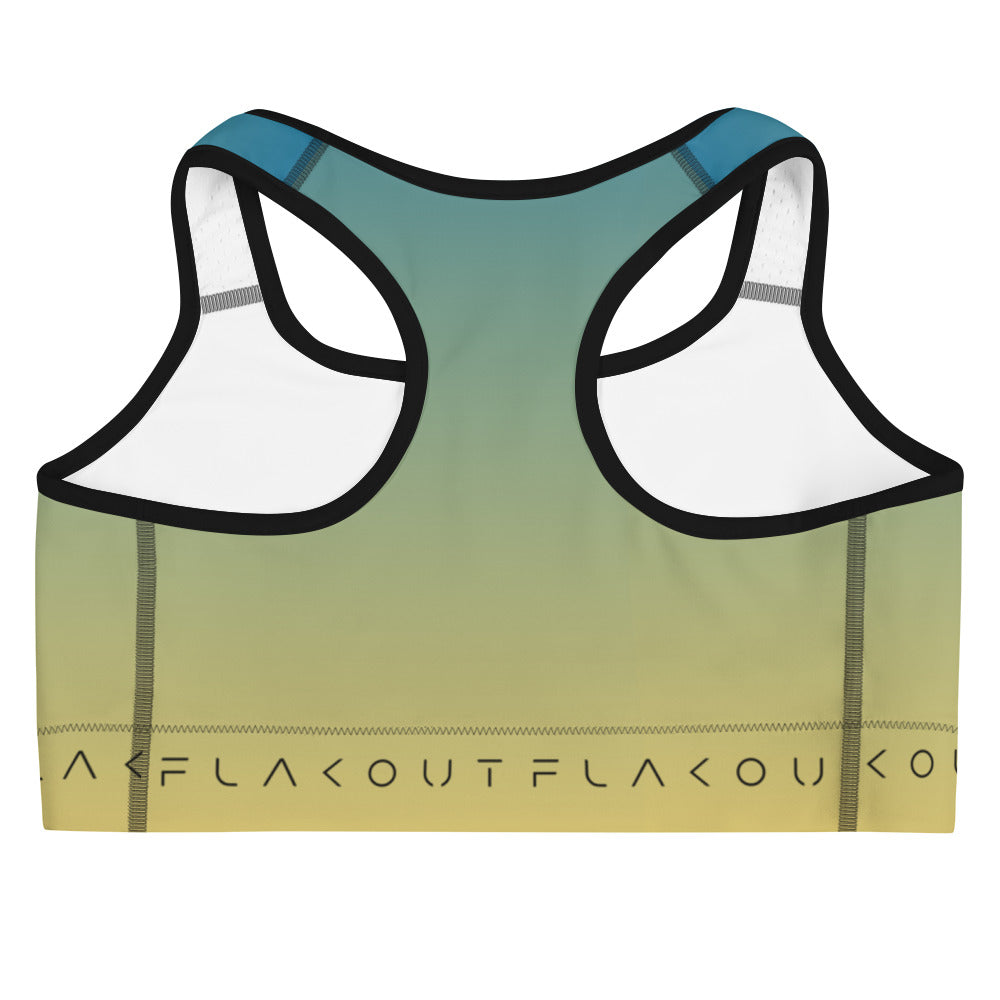 Oceanic Dawn Women's Sports Performance Bra - FLAKOUT