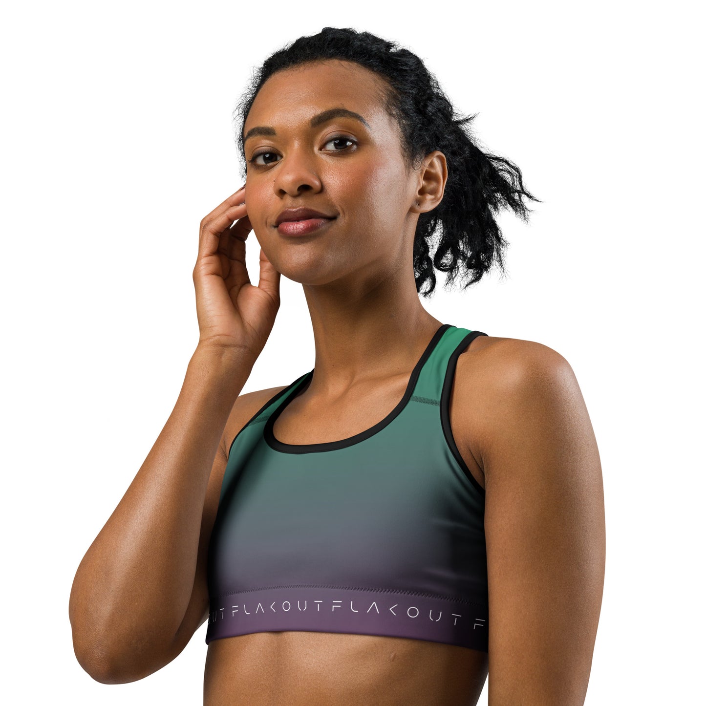 Plum Passion Women's Sports Performance Bra - FLAKOUT