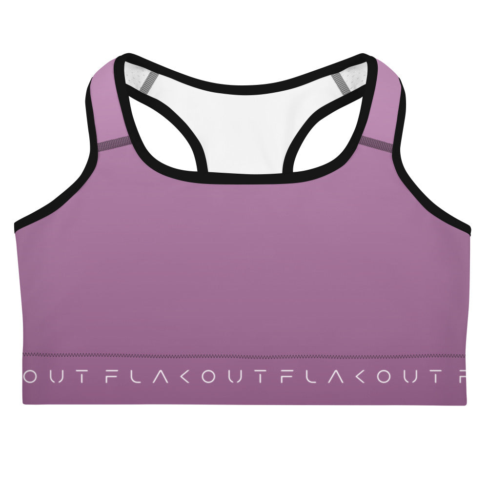 Violet Ecstasy Women's Sports Performance Bra - FLAKOUT