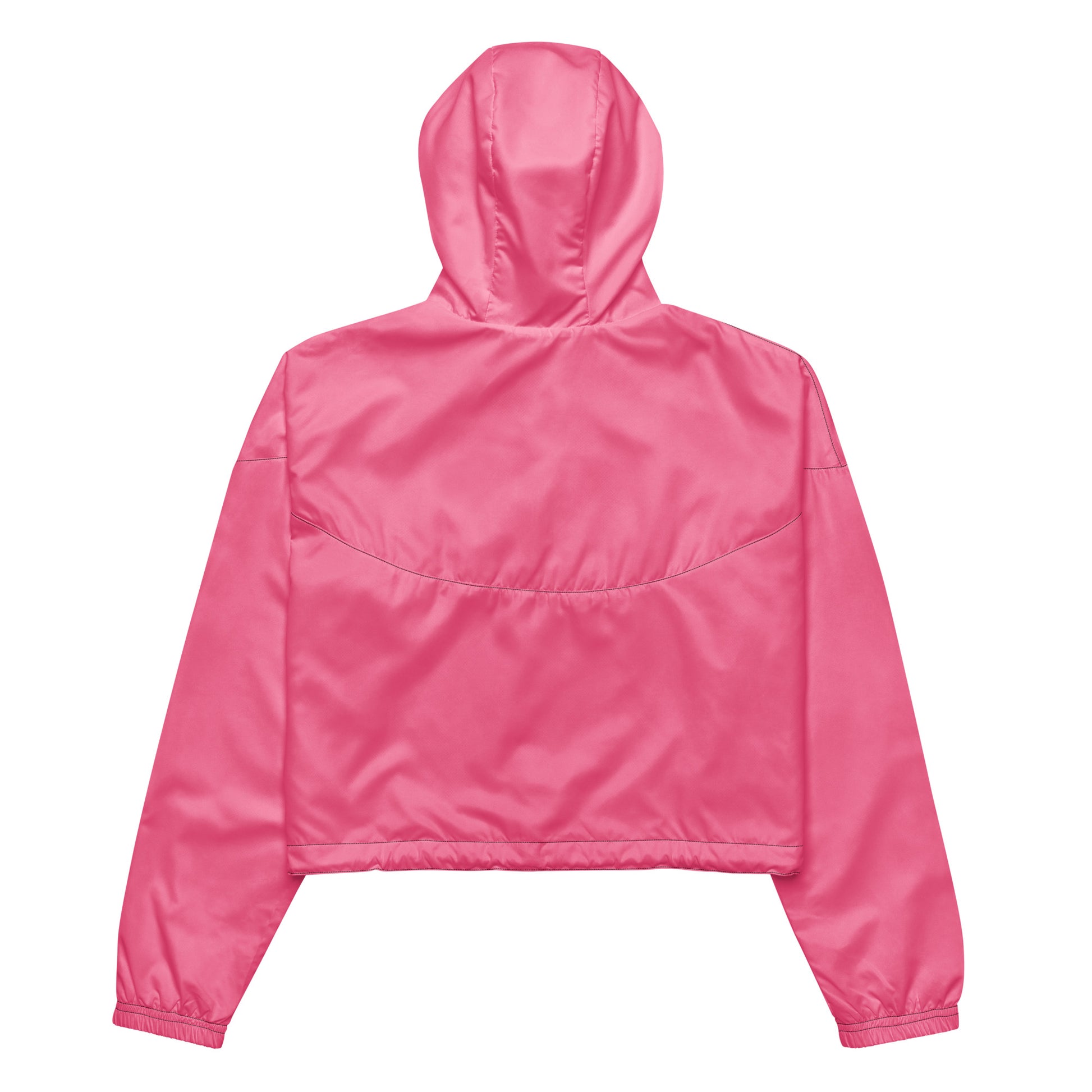 Tickle Me Pink Women’s Cropped Windbreaker - FLAKOUT