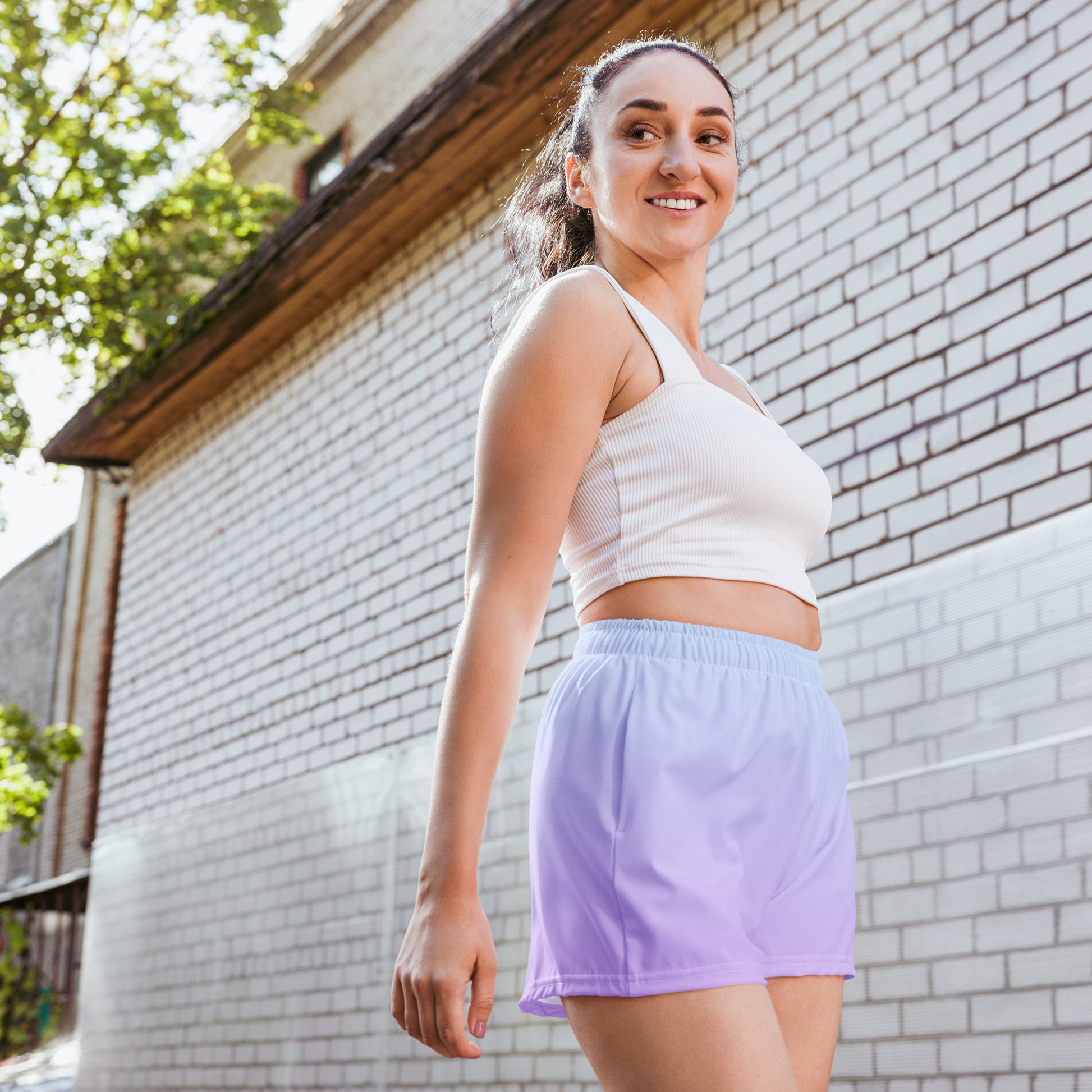 Ethereal Horizon Women’s Recycled Shorts - FLAKOUT