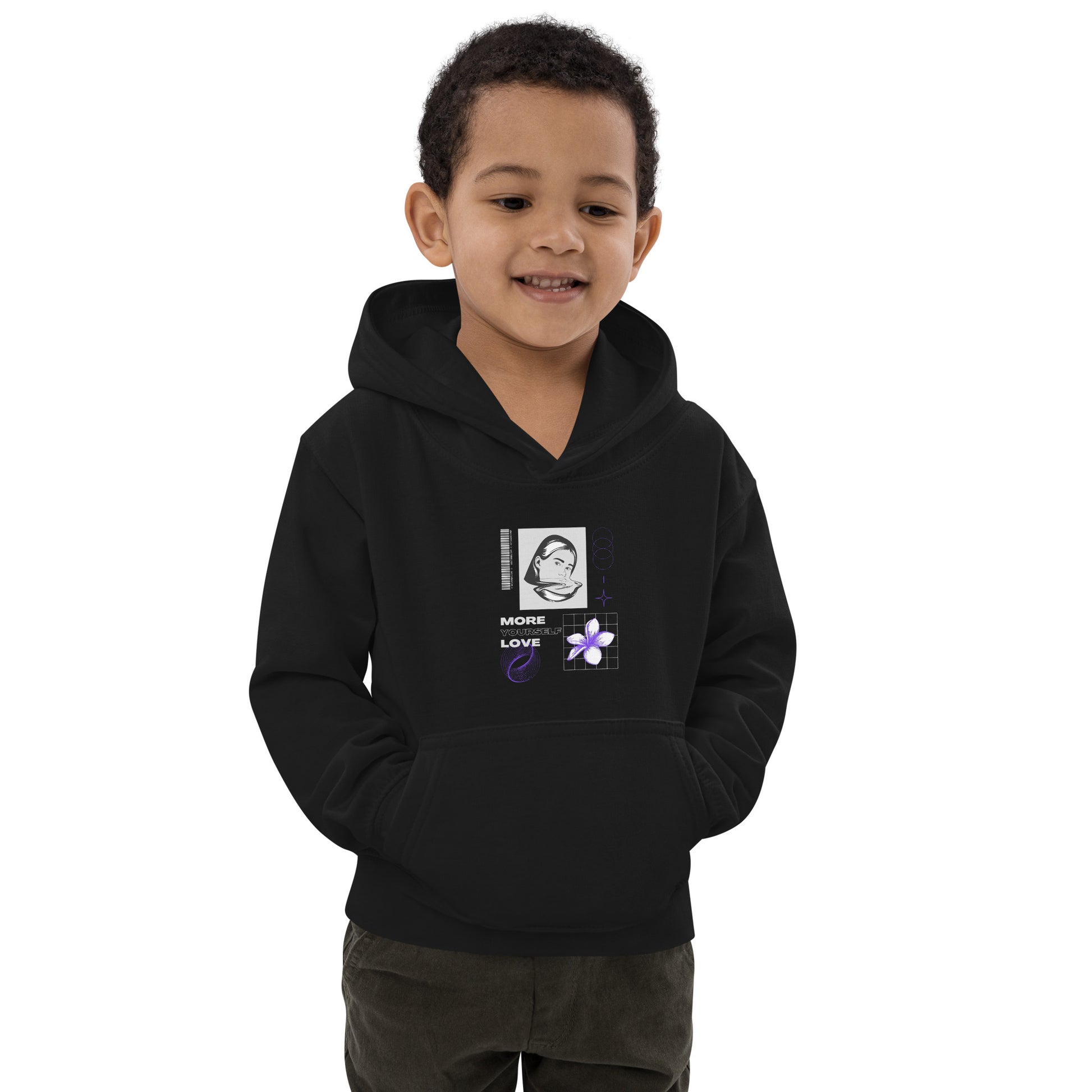 Nurture Yourself Love Yourself More Kid's Hoodie - FLAKOUT