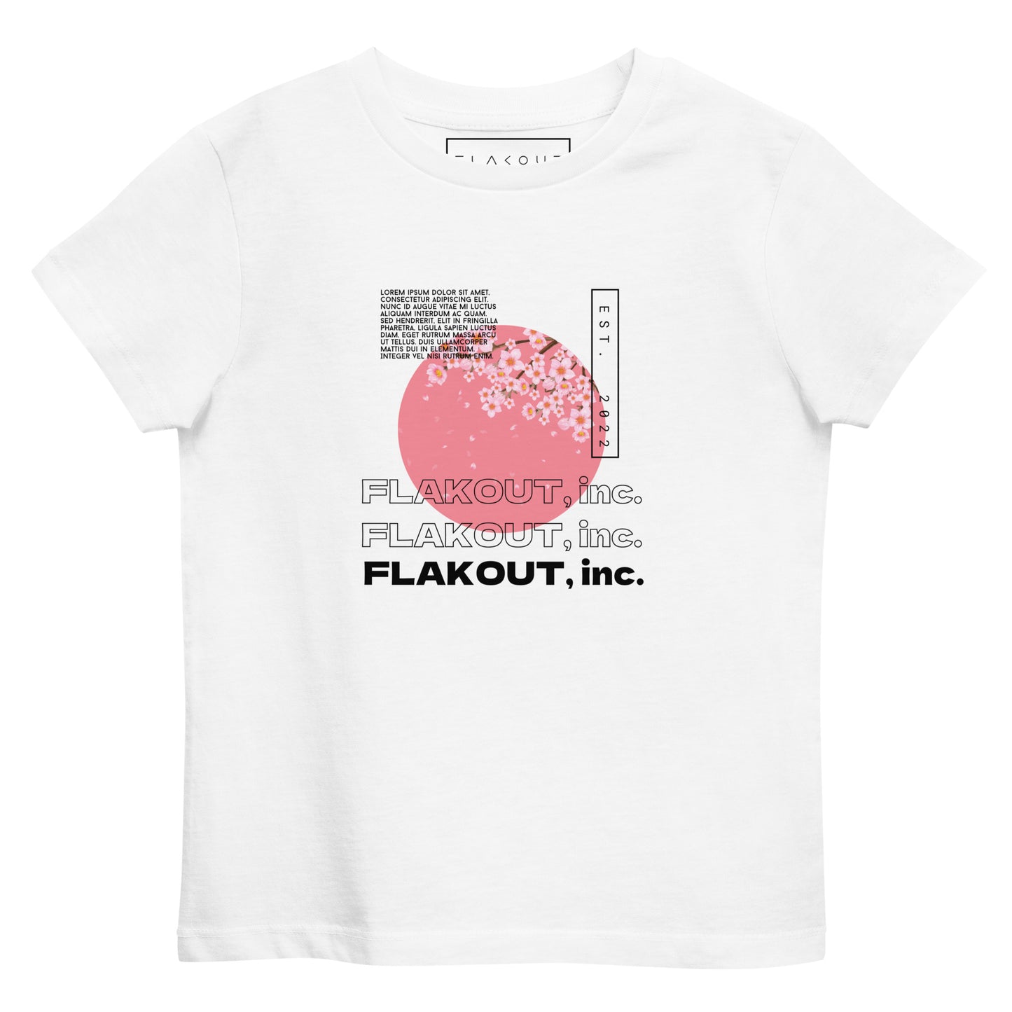 Zen Blossom Kid's T-shirt - FLAKOUT