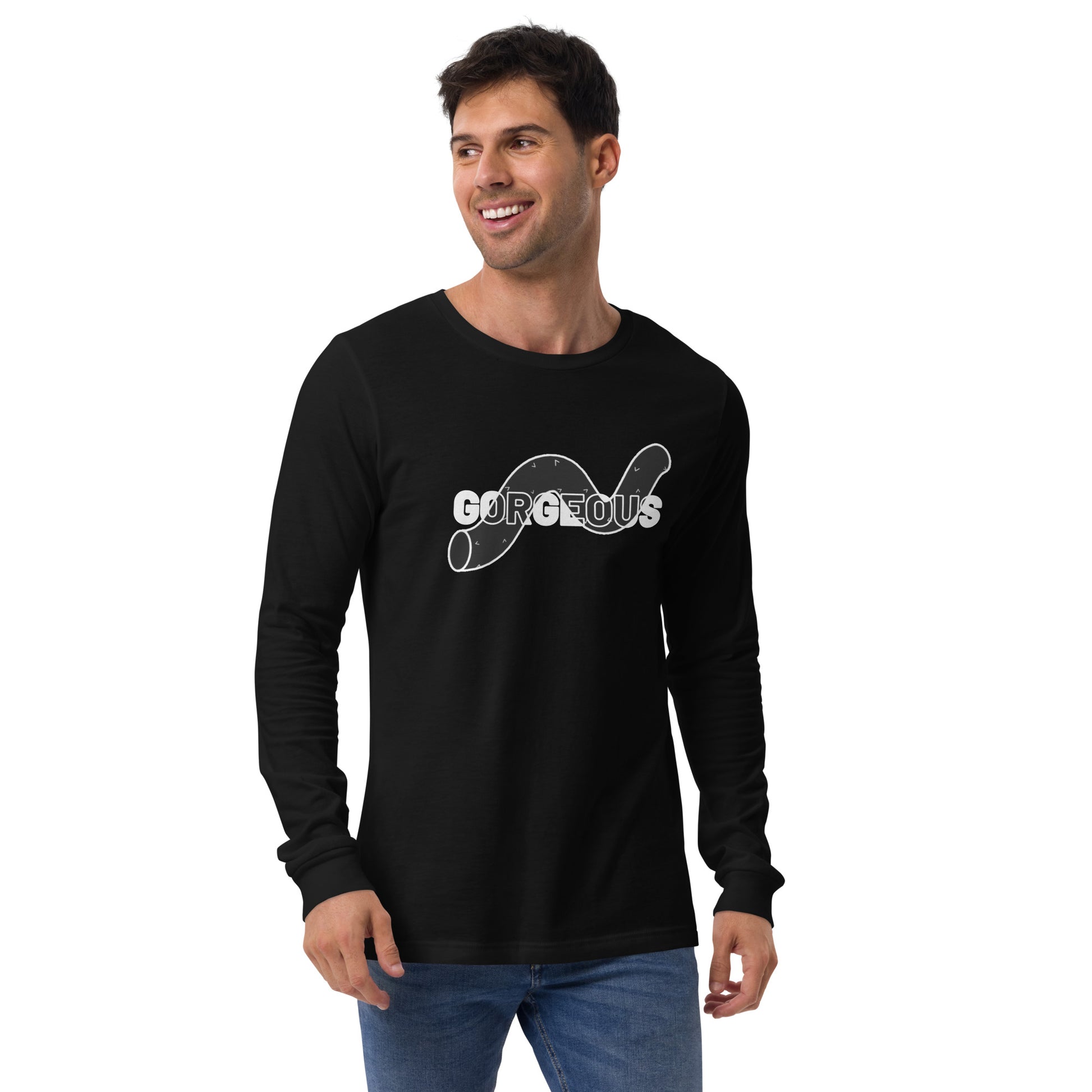 Gorgeous Opulent Allure Long Sleeve Tee - FLAKOUT