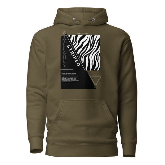 The Zebra Art Unisex Hoodie - FLAKOUT