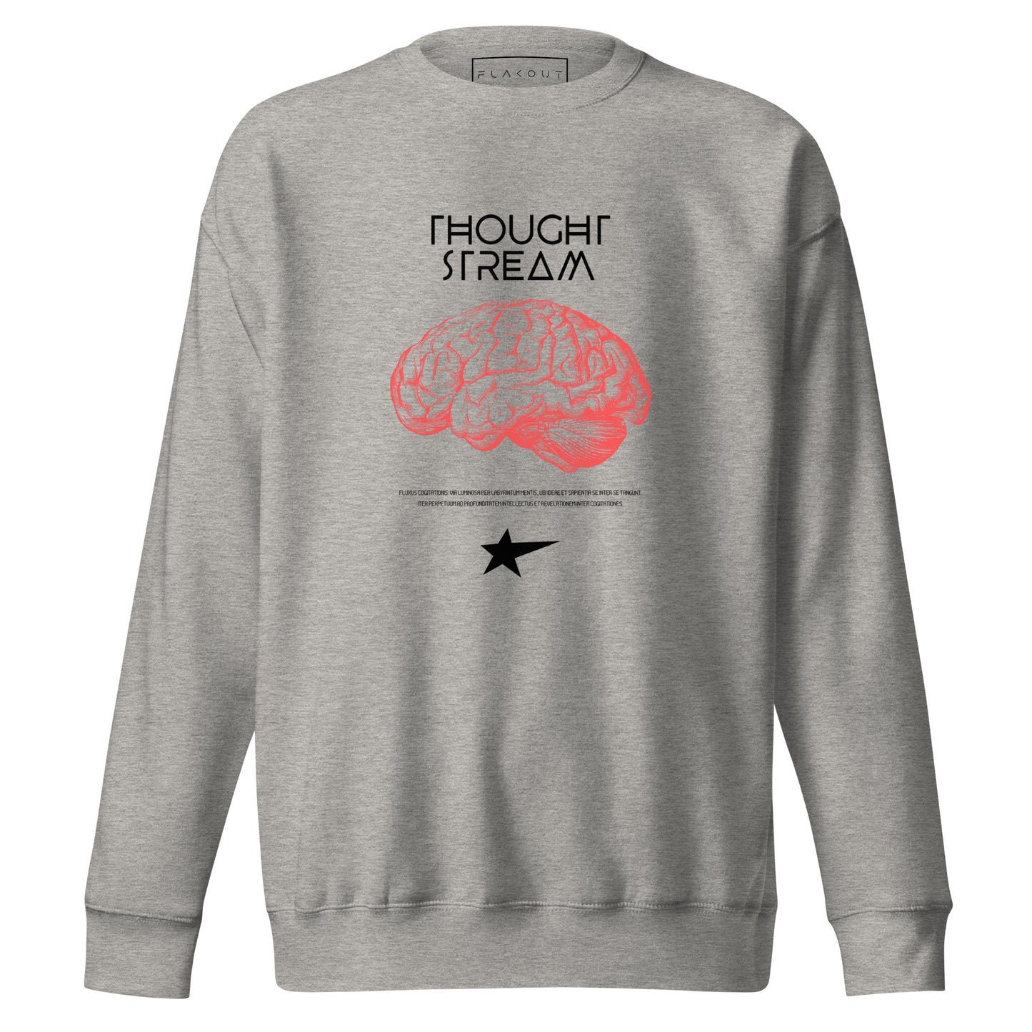 Thought Stream Unisex Fleece Sweatshirt - FLAKOUT