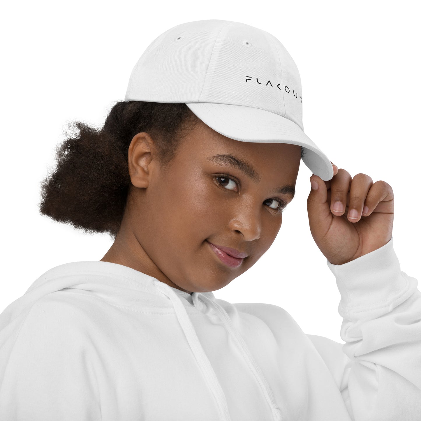 FLAKOUT Logo Embroidered Kid's Baseball Cap