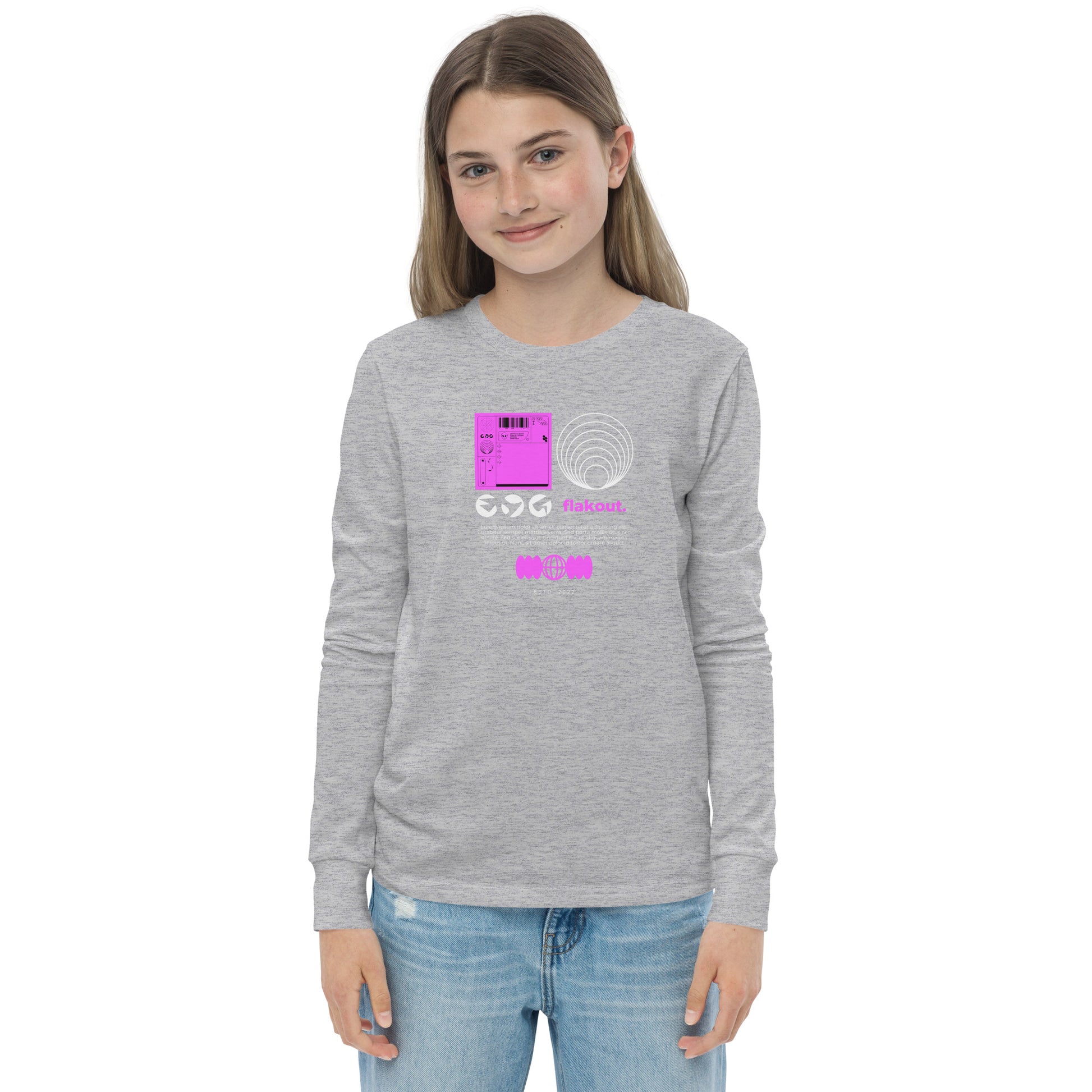 Kid's Long Sleeve Shirt Flakout. - FLAKOUT