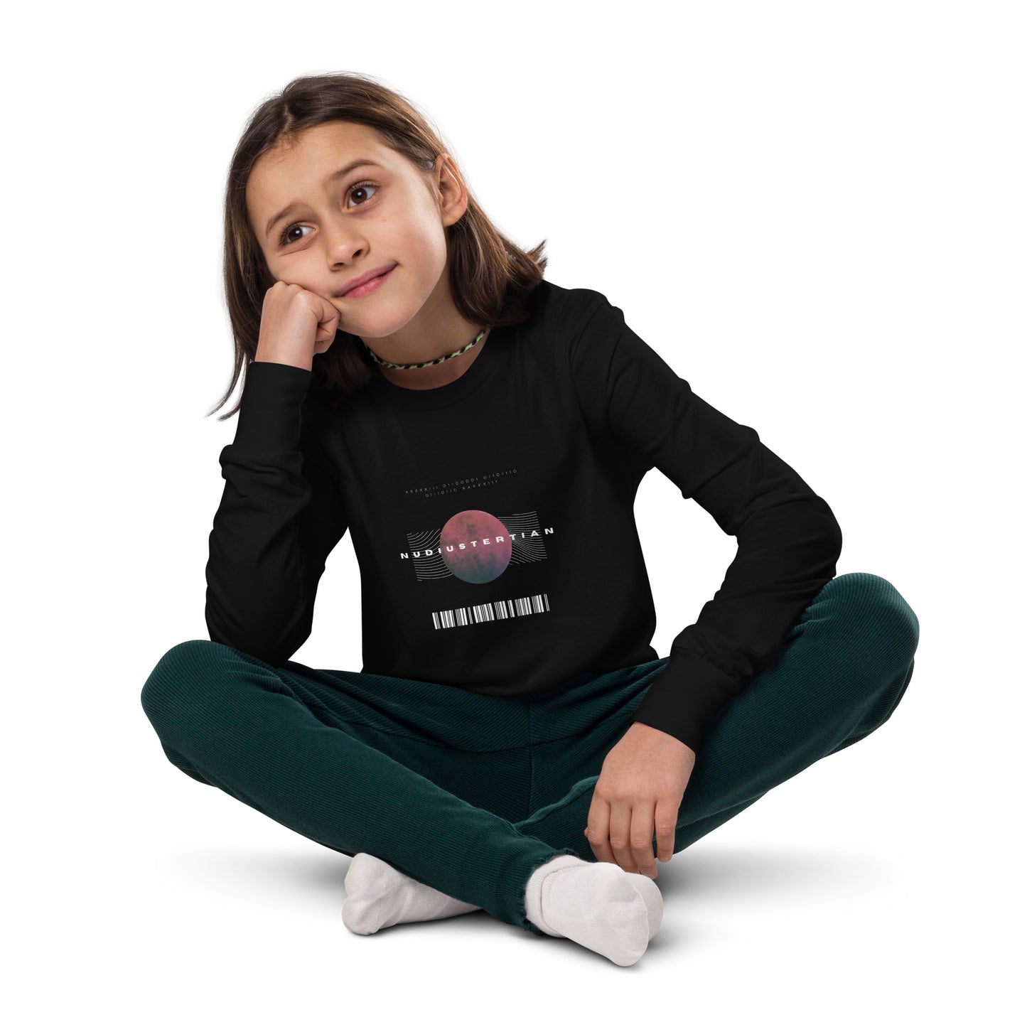 Kid's Long Sleeve Shirt Nudiustertian - FLAKOUT