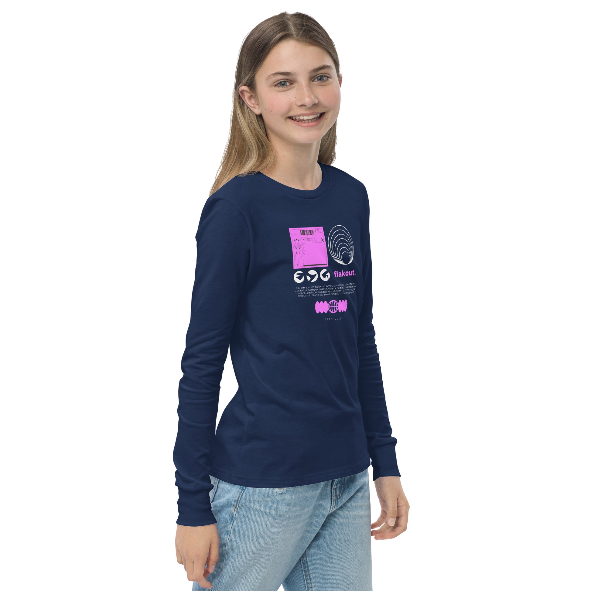 Kid's Long Sleeve Shirt Flakout. - FLAKOUT