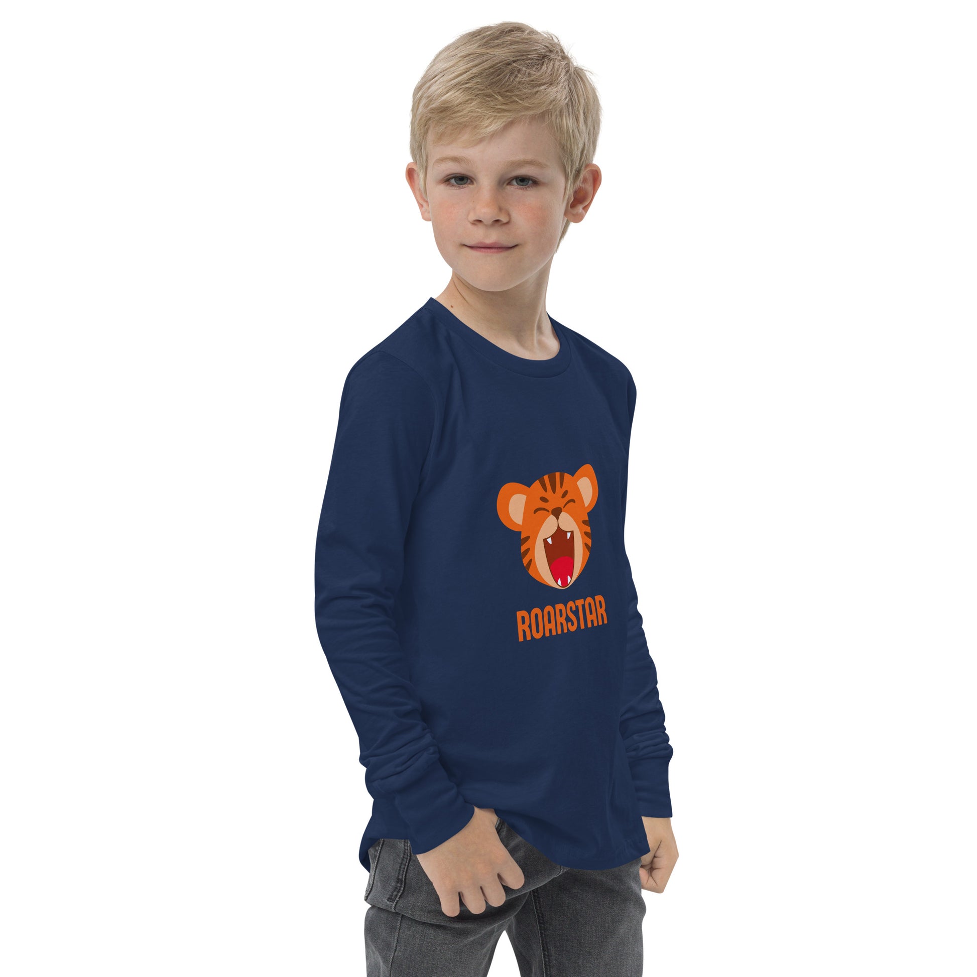 Roarstar Unisex Kid's Long Sleeve Tee - FLAKOUT