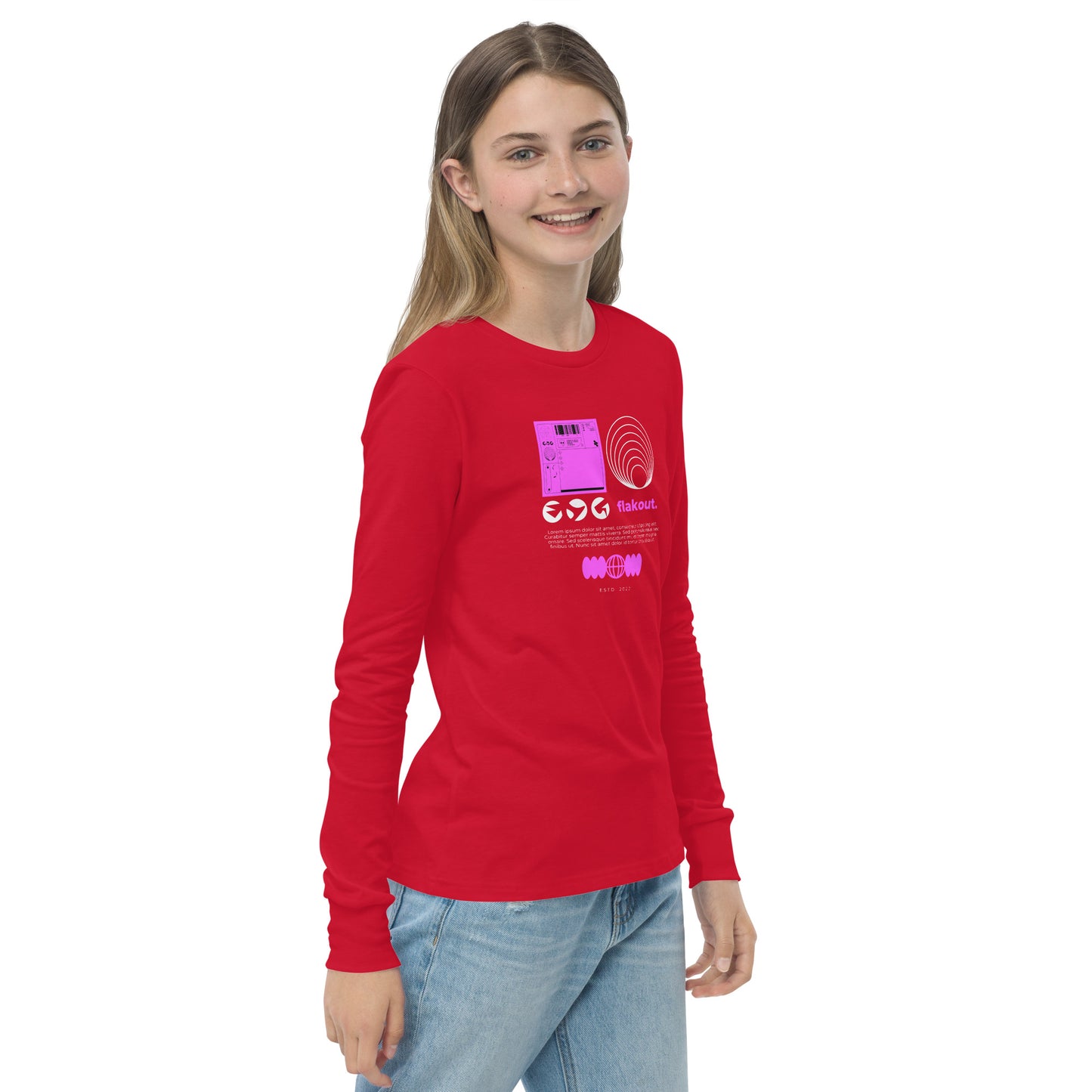 Kid's Long Sleeve Shirt Flakout. - FLAKOUT