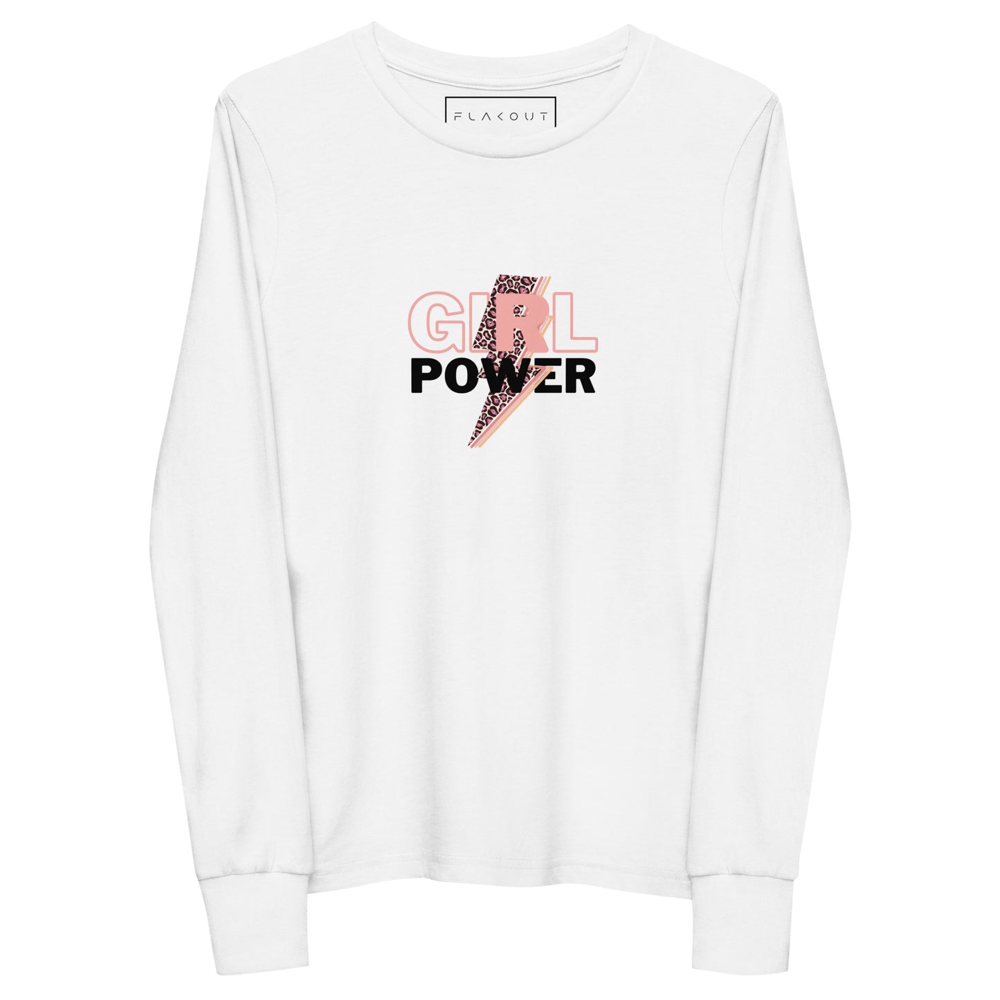 Queenly Girl Power Rebellion Girl's Long Sleeve Shirt - FLAKOUT