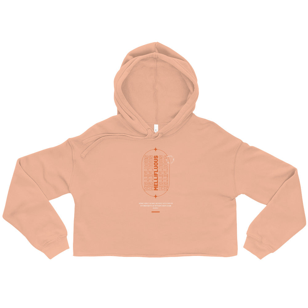 Tranquil Mellifluous Attire Women's Crop Hoodie - FLAKOUT