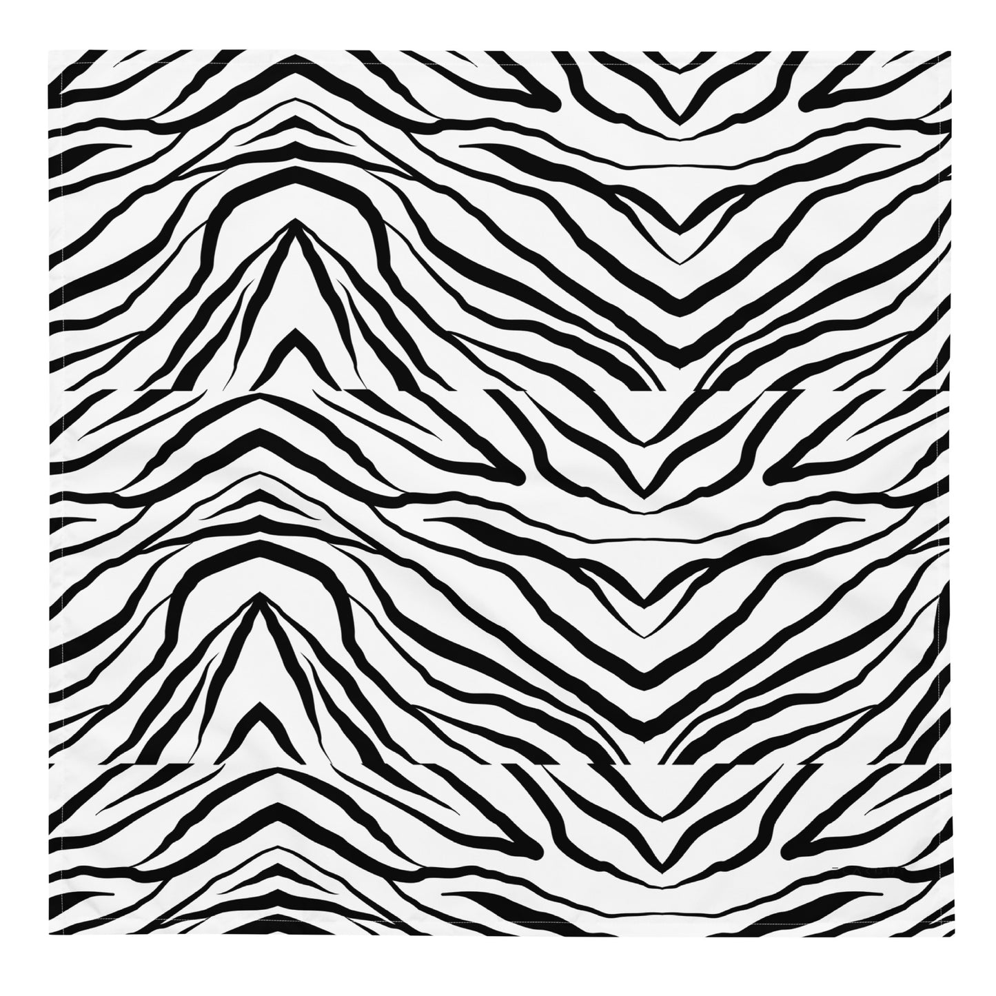 Striped Zebra Vibrance Women's Bandana - FLAKOUT