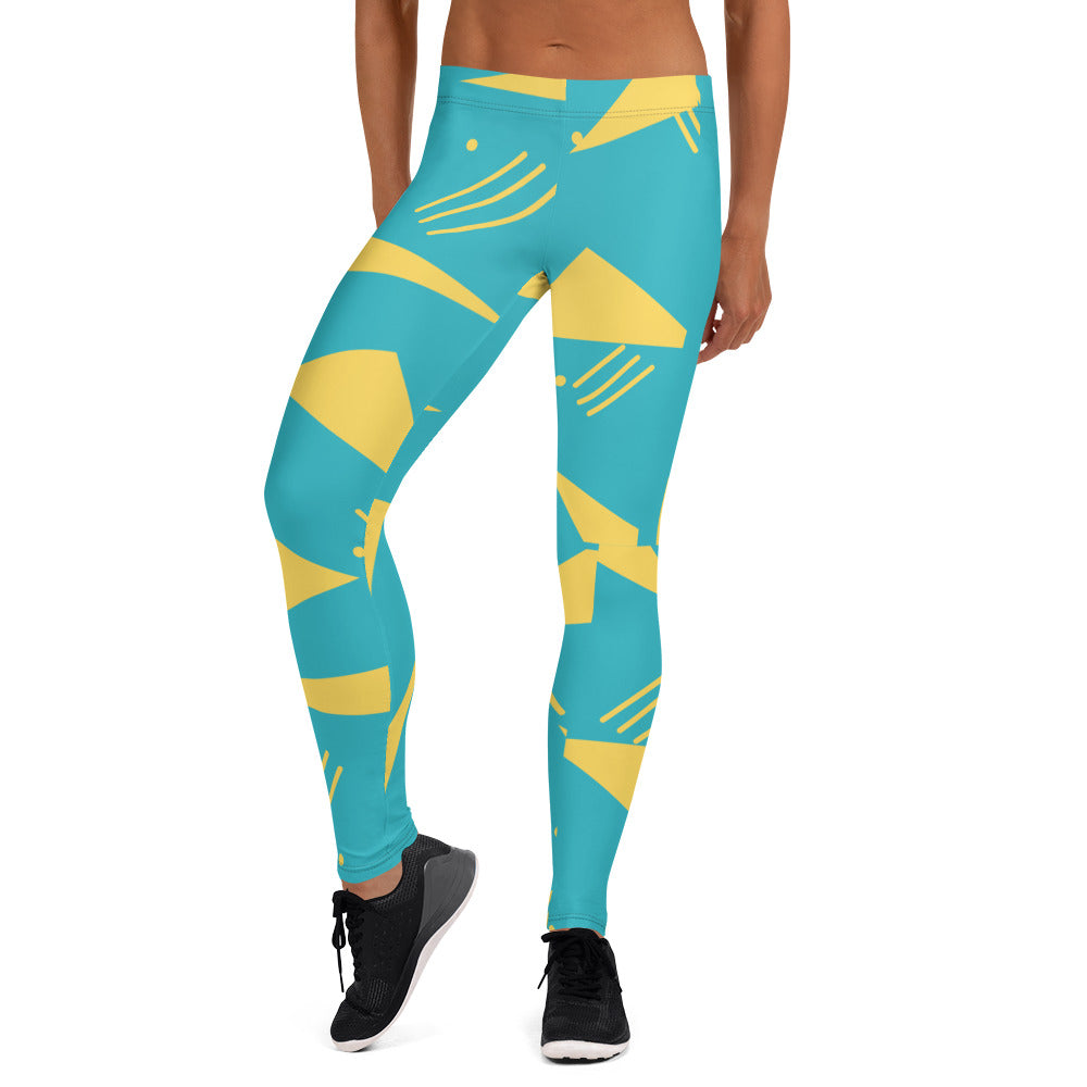 Women's Leggings Triangles - FLAKOUT