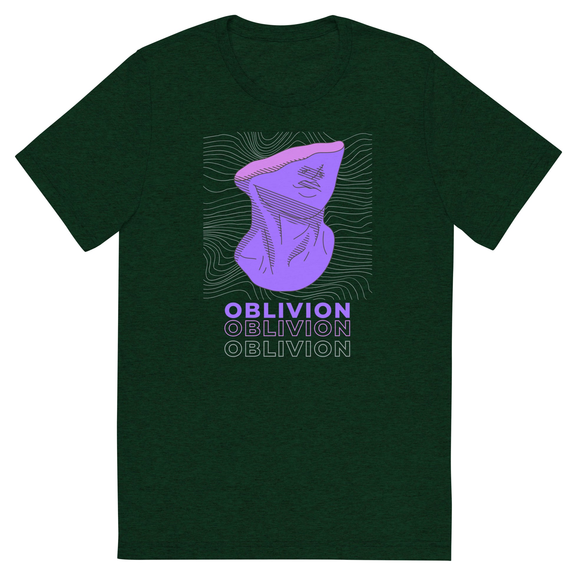 Violet Veil Of Oblivion T-shirt - FLAKOUT