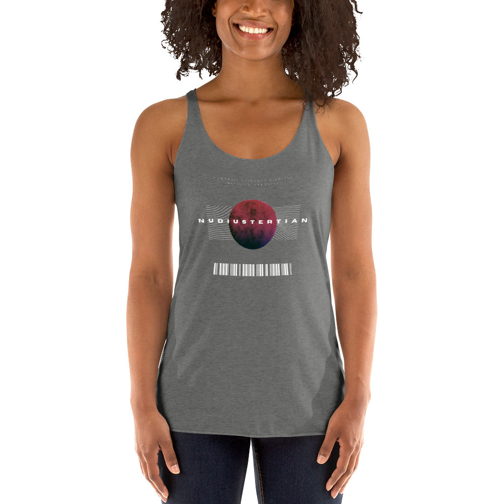 Women's Racerback Tank Nudiustertian - FLAKOUT